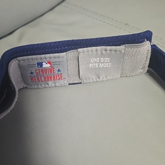 Texas Rangers Blue Visor New Era Genuine Merchandise Baseball MLB Adjustable Hat - Picture 3 of 4